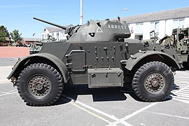 American T17E1 Staghound armored car of World War II