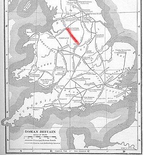 The Street (Derbyshire) Roman road in England, linking Derby and Manchester