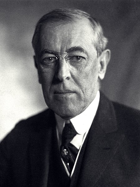 File:Thomas Woodrow Wilson, Harris & Ewing bw photo portrait, 1919 (cropped 3x4).jpg