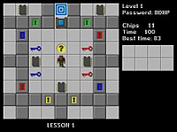 Tile World is an open source clone Tile world level1.jpg