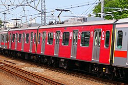 4112編成中の4412・4512 （2023年4月 田園調布駅 - 多摩川駅間）