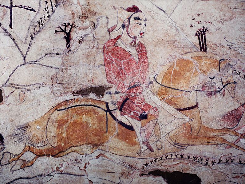 File:Tomb of Northern Qi Dynasty in Jiuyuangang, Xinzhou, Mural 15.jpg