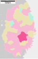 Location of Tono in Iwate Prefecture