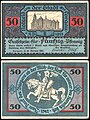 * Nomination 50 Pfennig "Notgeld" banknote (1919) of Torgau, Germany. --Palauenc05 04:14, 9 June 2023 (UTC) * Promotion  Support Good quality -- Johann Jaritz 04:29, 9 June 2023 (UTC)