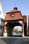 The landmark of Muhr is its gatehouse