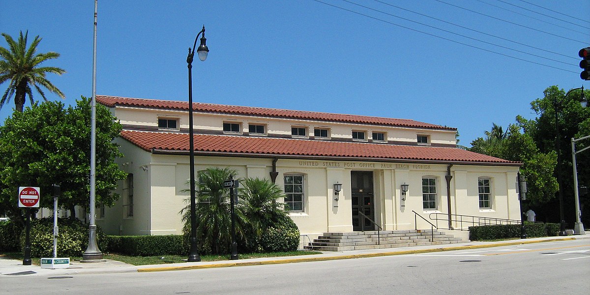 File:Town of Palm Beach - post office main  - Wikipedia