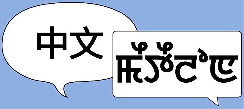 File:Translation of Chinese language into Meitei language (Manipuri language).jpg