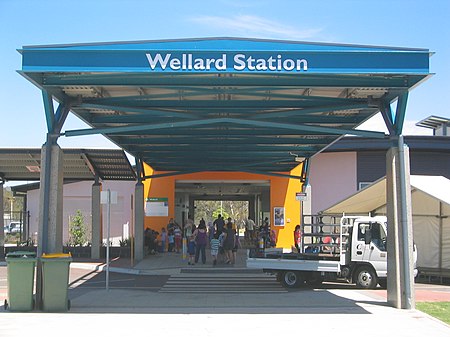 Transperth Wellard Station entrance