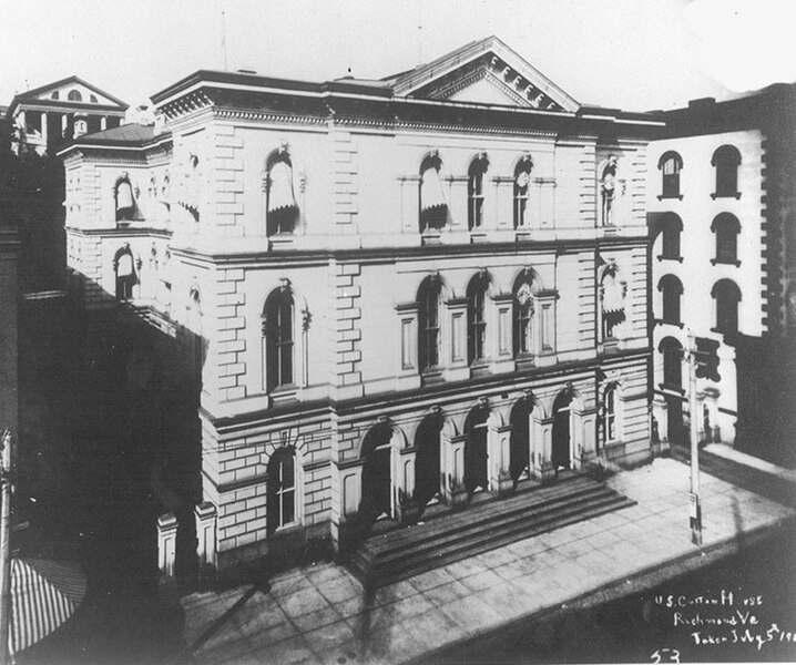 File:U. S. Customhouse, Richmond, VA 1900.jpg