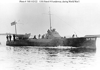 USS <i>Patrol No. 8</i> (SP-56) Patrol vessel of the United States Navy