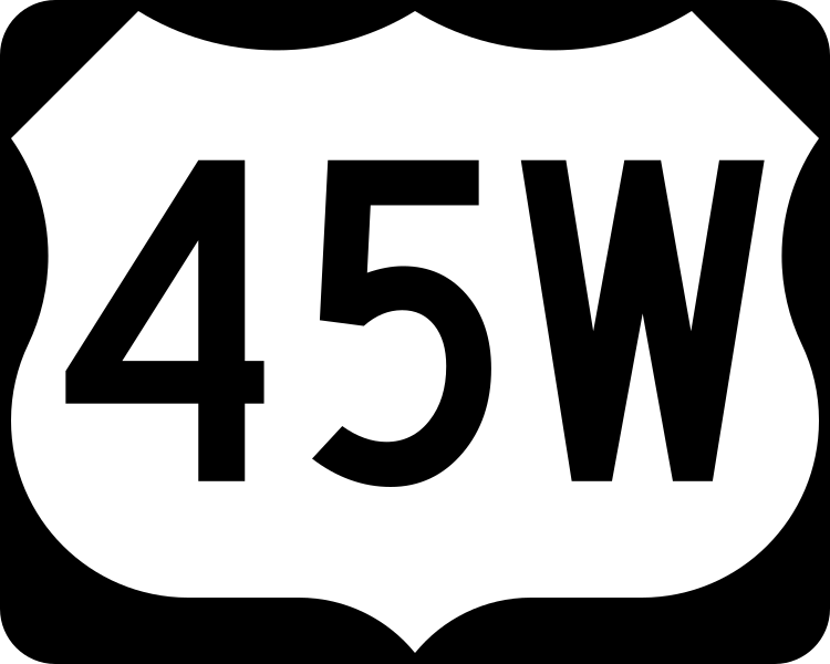 File:US 45W.svg