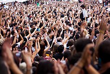 Student protest in Barcelona against police brutality with hands up Up hands barcelona protests.jpg