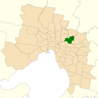 Electoral district of Bulleen state electoral district of Victoria, Australia