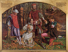 Valentine Rescuing Sylvia from Proteus by William Holman Hunt (1851) Valentine Rescuing Sylvia from Proteus.jpg