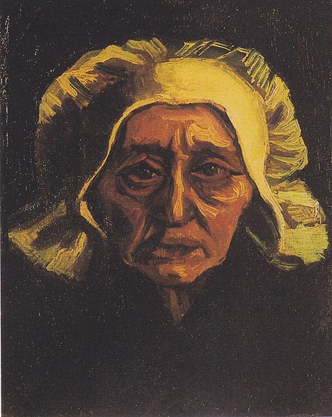 File:Van Gogh - Kopf einer alten Bäuerin mit weißer Haube.jpeg