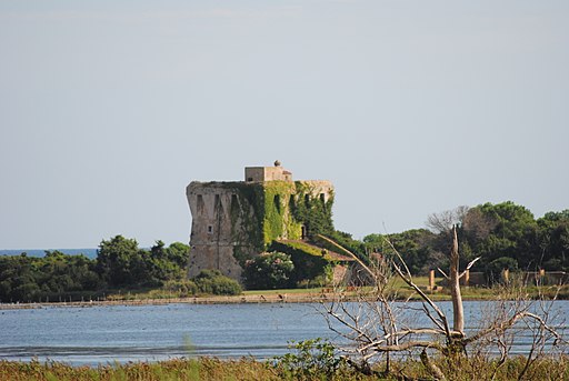 Torre di Buranaccio, lago di Burano, Capalbio