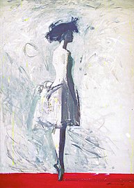 "Балерина", 200 х 150 см, полотно, олія, 1989
