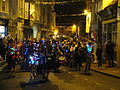 Ventnor Illuminated Carnival 2011, seen passing through the High Street, Ventnor, Isle of Wight.