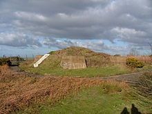 The radar station on the summit