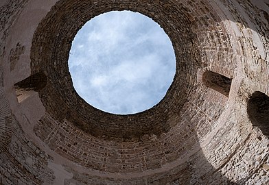 Vestibule of Diocletian's Palace, Split, Croatia