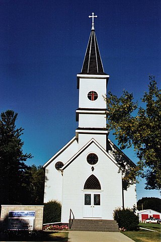 <span class="mw-page-title-main">Vikur Lutheran Church at Mountain</span> Historic church in North Dakota, United States