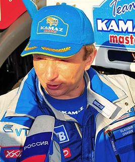 Vladimir Chagin Russian rally raid driver