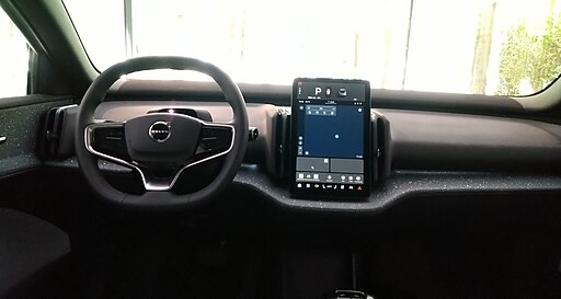 Volvo EX30 dash