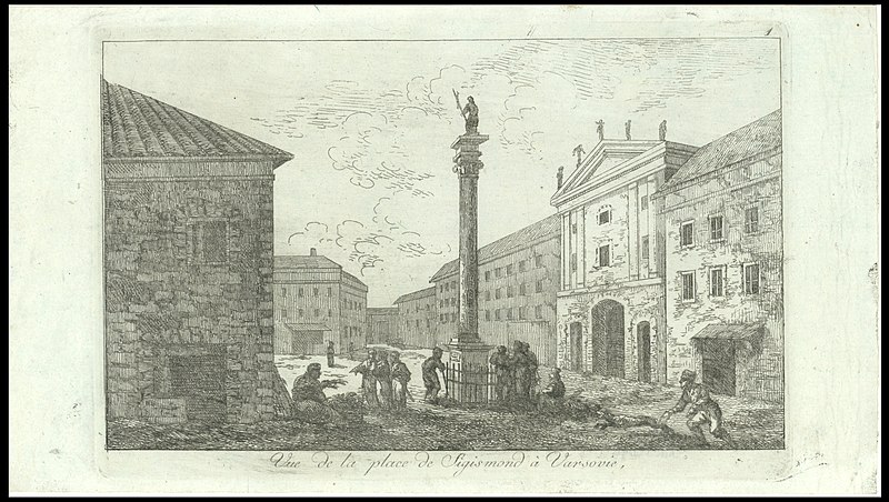 File:Vue de la place de Sigismond a Varsovie. 1795 (17775904).jpg