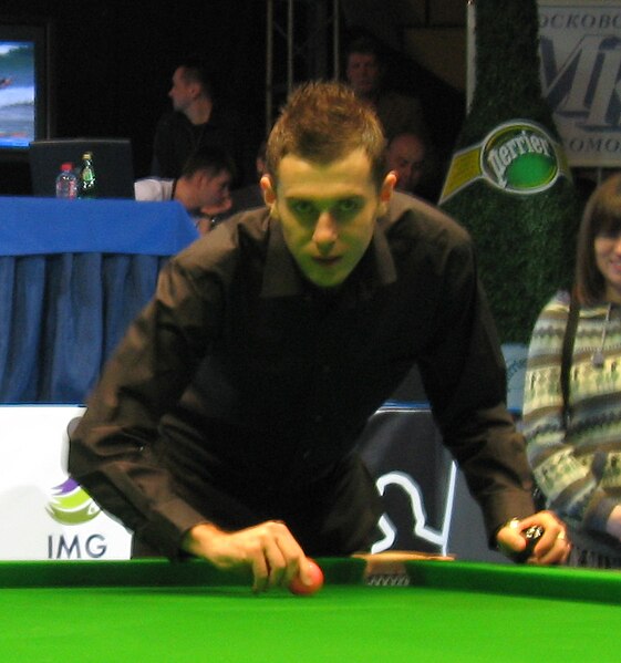 Selby at the 2008 World Series of Snooker in Moscow