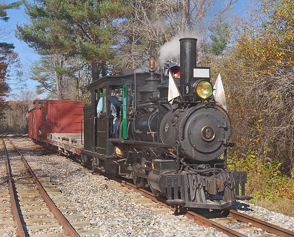 Image: WWFR 9 with freight train 2023 10 28