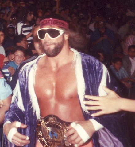 Randy Savage won the WWF Championship at WrestleMania VIII.