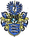 Wappen der niederländischen von Derfelden im Wappenbuch des Westfälischen Adels