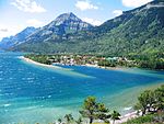 Village de Waterton.