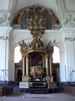 Interior of the Schlosskirche Weilburg Church.jpg