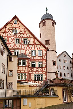 Wertheim, Rathausgasse 2, Ansicht von Süden-20161223-003