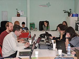 Wikimedia Ukraine AGM 2019 by Kharkivian 04.jpg