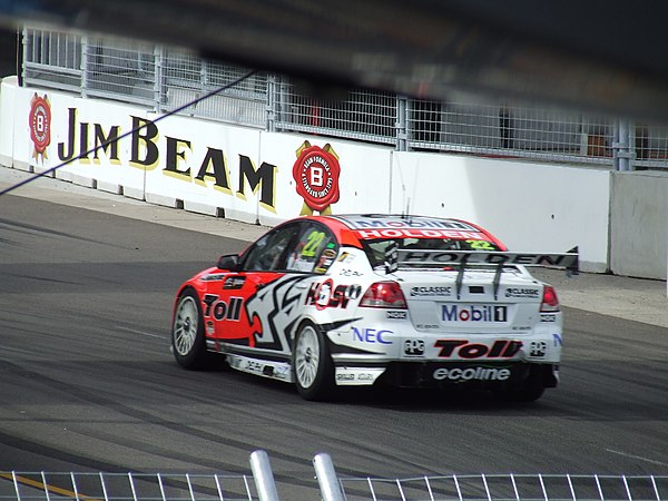 Davison at the 2009 Sydney Telstra 500