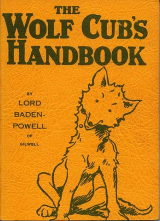 <i>The Wolf Cubs Handbook</i> 1916 illustrated handbook on scout training