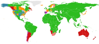 <span class="mw-page-title-main">Bicycle helmet laws by country</span>