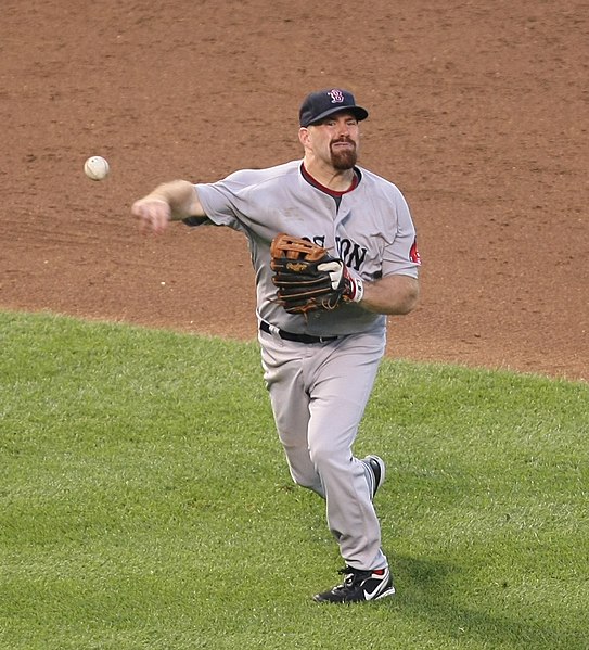 Gold Glove first baseman Kevin Youkilis