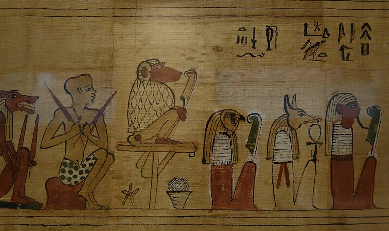 File:Ägyptisches Museum und Papyrussammlung guide to afterlife 9978.jpg