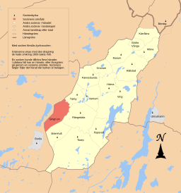 Gingri sogn i Å-2s herreder Vestgotland.