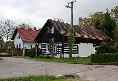 Údrnice : chalets au sud.