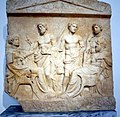 Boeotian grave stele / Stele beotica.
