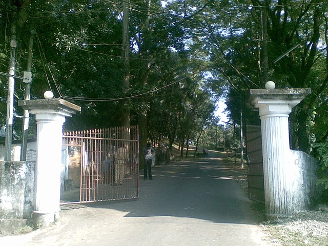 Raja Gour Govinda's Tila (Hill) which contains his fort.