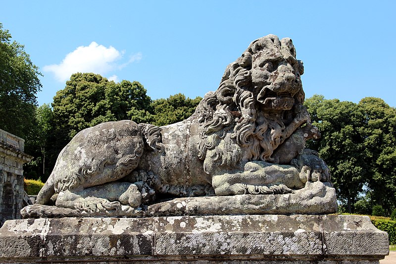 File:0 Vaux-le-Vicomte - 'Lion rugissant' (1).jpg