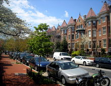 The 1700 block of T Street NW, in the Strivers' Section