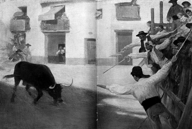 File:1923-09-29, La Esfera, Toros en Puzol, José Benlliure Gil (cropped).jpg