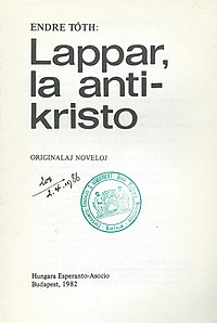 Lappar, la Antikristo