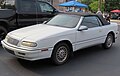 1993 Chrysler LeBaron Highline Convertible with Sport Package, front left view